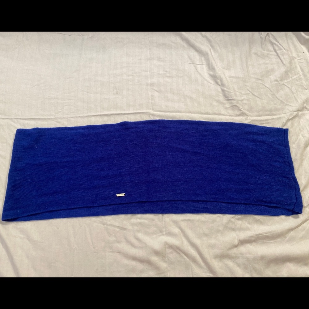 Calvin Klein Blue Infinity Scarf